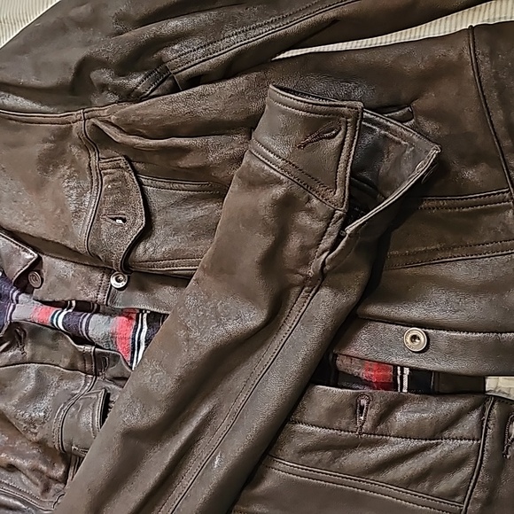 rag and bone leather jacket - Picture 3 of 4